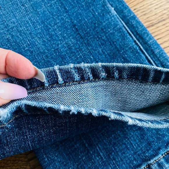 LRL Lauren Ralph Lauren Classic Straight Jeans Sz 4 Medium Wash - Picture 5 of 14